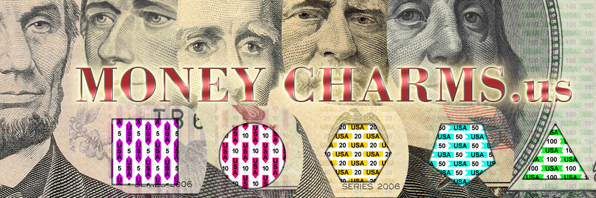 Money Charms Logo Banner